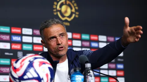 Luis Enrique, técnico do PSG. Getty Imagens