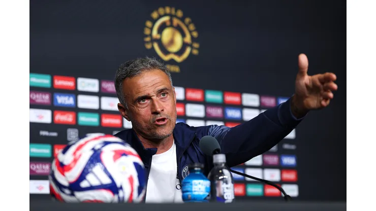 Luis Enrique, técnico do PSG. Getty Imagens
