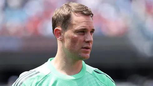 Neuer e Upamecano protagonizam falha bizarra em Benfica x Bayern de Munique; Veja o vídeo. (Photo by Kevin C. Cox/Getty Images)