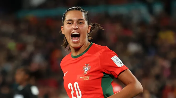 Kika Nazareth pela Seleção Portuguesa (Photo by Phil Walter/Getty Images)