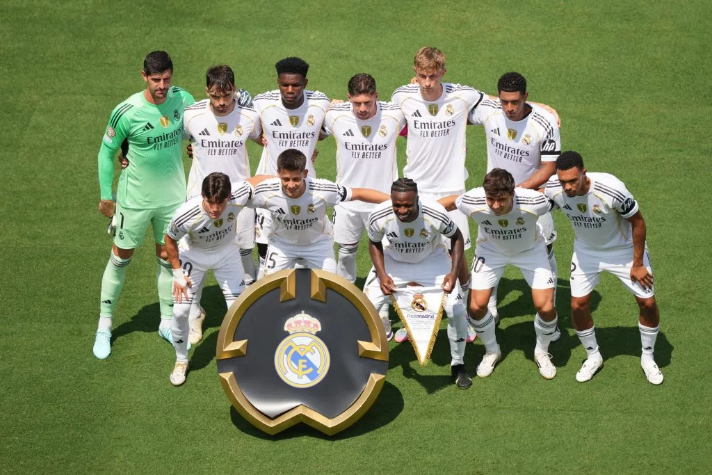 Real Madrid x RB Salzburg se enfrentam nesta quinta-feira (28) pela liderança do grupo H do Mundial de Clubes.. (Photo by Michael Owens/Getty Images)