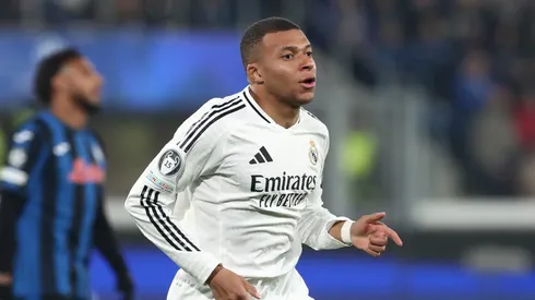 Real Madrid projeta retorno de Mbappé nas oitavas do Mundial de Clubes. (Marco Luzzani/Getty Images)