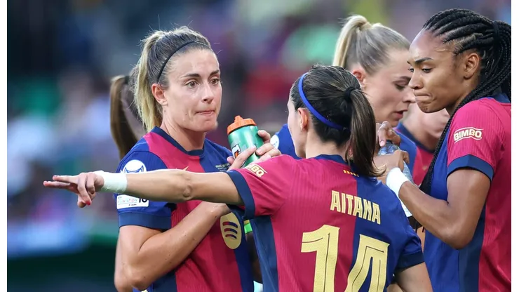 Aitana Bonmatí e Alexia Putellas (Photo by Maja Hitij/Getty Images)