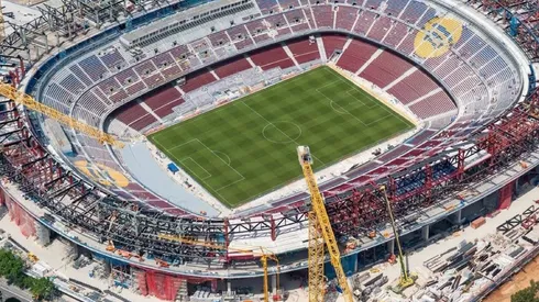 O FC Barcelona marcará seu retorno ao Camp Nou no dia 10 de agosto de 2025, durante o Troféu Joan Gamper. A reabertura do estádio será parcial, já que as obras de modernização ainda não foram concluídas. (Foto: Reprodução)