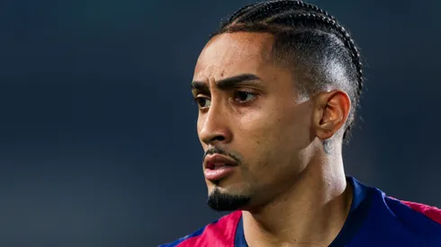 Raphinha, jogador do Barcelona. (Photo by Judit Cartiel/Getty Images)