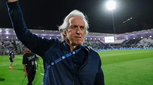 Al-Nassr encaminha acerto com Jorge Jesus, ex-Flamengo, logo após renovar com Cristiano Ronaldo. (Photo by Yasser Bakhsh/Getty Images)