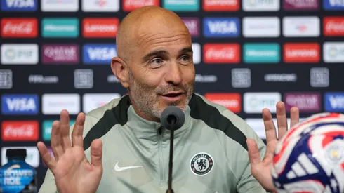 Enzo Maresca em entrevista coletiva