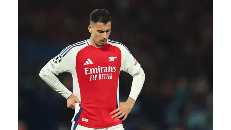 Martinelli em ação pelo Arsenal