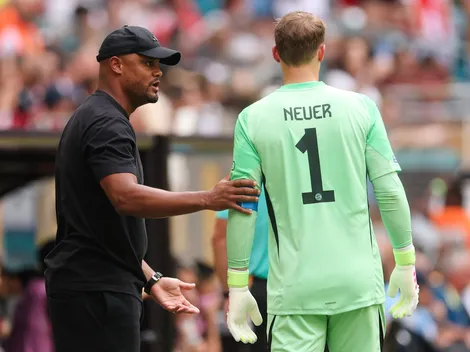 Neuer faz grande defesa no início e torcida revive meme