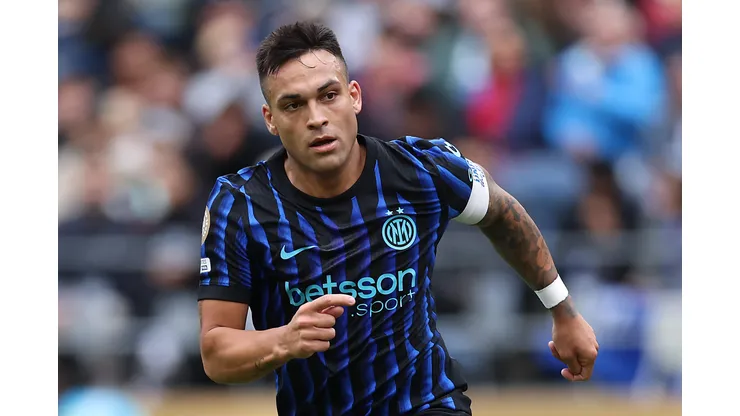 Lautaro Martínez em ação