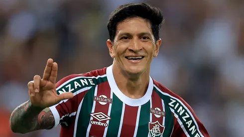 Germán Cano, do Fluminense (Photo by Buda Mendes/Getty Images)