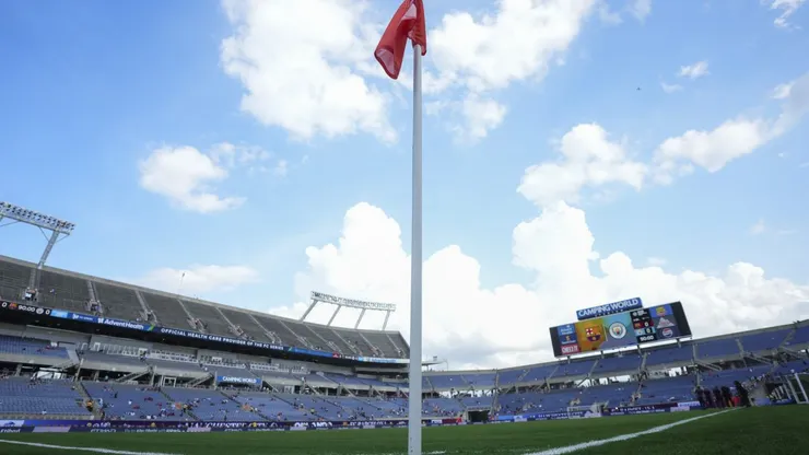 O palco do duelo entre Manchester City x Al-Hilal será o Camping World Stadium, em Orlando (Rich Storry/Getty Images)