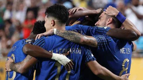 Jogadores do Al Hilal após Manchester City x Al Hilal pelo Mundial de Clubes. (Photo by Francois Nel/Getty Images)