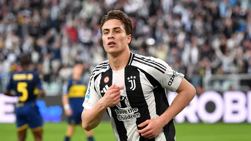 Kenan Yildiz em jogo da Juventus. Foto: Valerio Pennicino/Getty Images