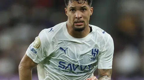 Marcos Leonado, atacante do Al-Hilal. (Photo by Richard Pelham/Getty Images)