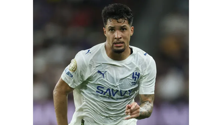 Marcos Leonado, atacante do Al-Hilal. (Photo by Richard Pelham/Getty Images)