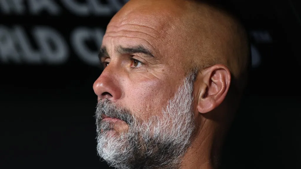 Pep Guardiola, técnico do Manchester City. Francois Nel/Getty Images