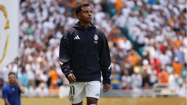 Rodrygo não será reforço do Barcelona. (Photo by Megan Briggs/Getty Images)