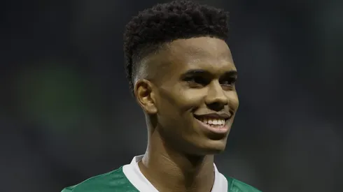 Estêvão, jogador do Palmeiras (Photo by Miguel Schincariol/Getty Images)
