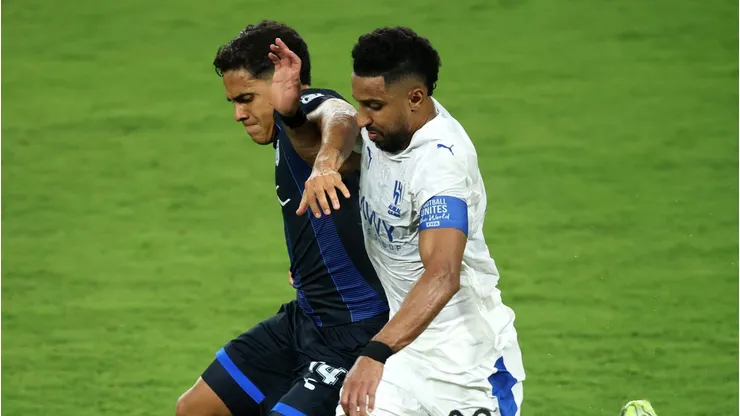 A ausência de Salem Al-Dawsari, ídolo saudita e destaque em edições anteriores do Mundial, preocupa o Al-Hilal. (Foto de Alex Grimm/Getty Images)