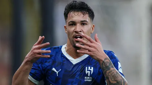 Marcos Leonardo joga contra o Fluminense? Departamento médico do Al-Hilal dá veredito sobre situação do brasileiro. (Photo by Yasser Bakhsh/Getty Images)