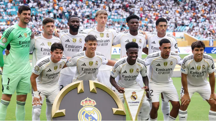 Jogadores do Real MAdrid (Photo by Megan Briggs/Getty Images)
