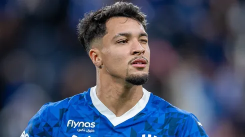 São Paulo supera o Flamengo e encaminha contratação de Marcos Leonardo, do Al-Hilal. Foto: Abdullah Ahmed/Getty Images