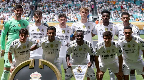 Jogadores do Real Madrid. (Photo by Dan Mullan/Getty Images)