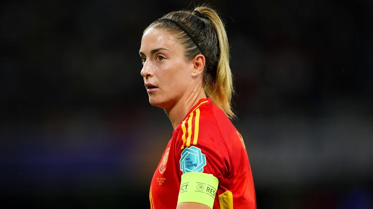 Alexia Putellas comenta sobre a goleada da Espanha em Portugal e o retorno de Aitana Bonmati (Photo by Daniela Porcelli/Getty Images)