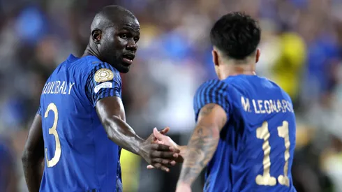 Koulibaly e Marcos Leonardo. (Photo by Francois Nel/Getty Images)
