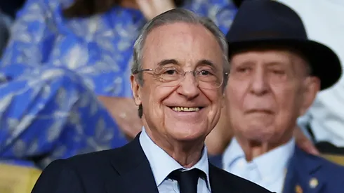 Florentino Pérez presidente do Real Madrid. Foto: Florencia Tan Jun/Getty Images