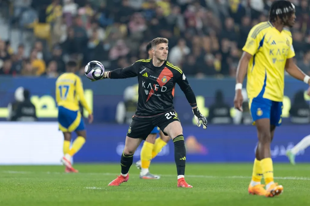 Bento em jogo ao Al-Nassr. Foto; Abdullah Ahmed/Getty Images