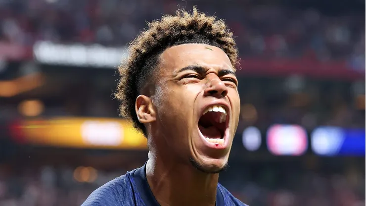 PSG vai à semifinal do Mundial de Clubes e Désiré Doué cutuca o Bayern. (Kevin C. Cox/Getty Images)