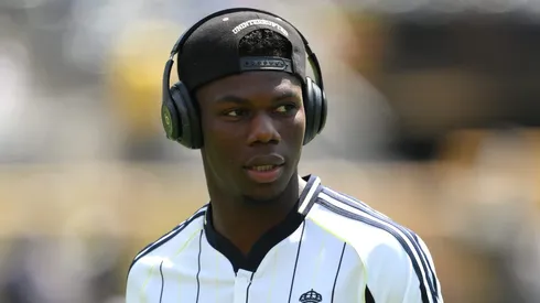 Tchouaméni, do Real Madrid, expõe principal diferença entre Ancelotti e Xabi Alonso durante entrevista. (Photo by David Ramos/Getty Images)