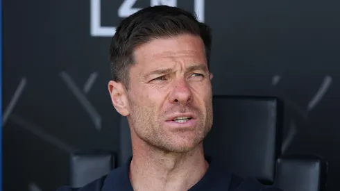 Xabi Alonso em jogo do Real Madrid