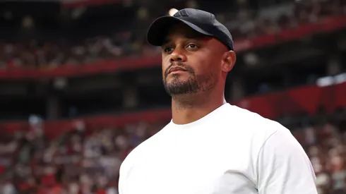 Vincent Kompany em jogo do Bayern de Munique no PSG