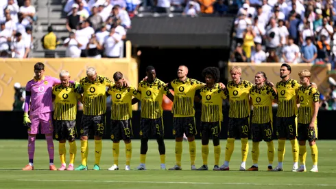 Elenco do Borussia contra o Real Madrid