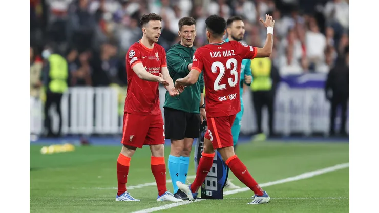 Luis Díaz e Diogo Jota foram companheiros no Liverpool por muitos anos