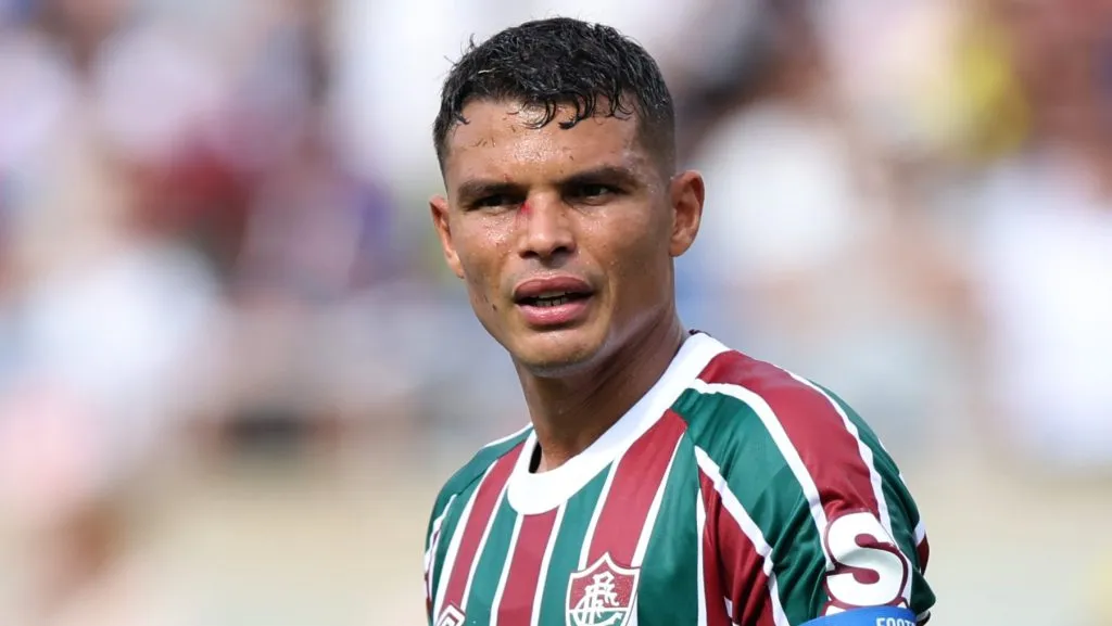 Thiago Silva, zagueiro do Fluminense. (Photo by Alex Grimm/Getty Images)