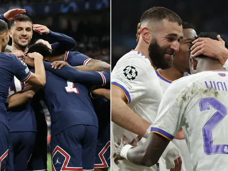 Veja como foi a última escalação entre PSG x Real Madrid