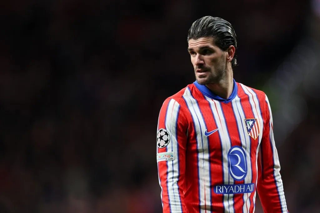 De Paul quando defendia o Atlético de Madrid. (Photo by Florencia Tan Jun/Getty Images)