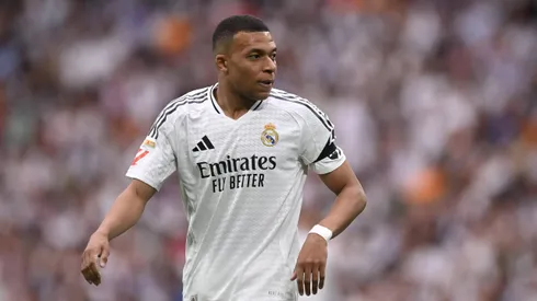 Mbappé em ação pelo Real Madrid. Getty Imagens