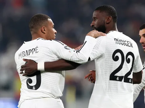 Uefa mantém punição a Mbappé e Rüdiger por gestos contra o Atlético de Madrid