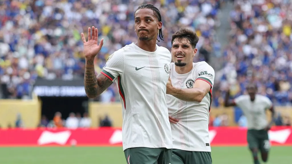 João Pedro não comemora e respeito ao ex-clube. Foto: Buda Mendes/Getty Images