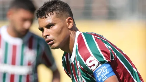 Torcida do Chelsea se irrita com Thiago Silva em vitória contra o Fluminense no Mundial de Clubes. (Photo by Alex Grimm/Getty Images)