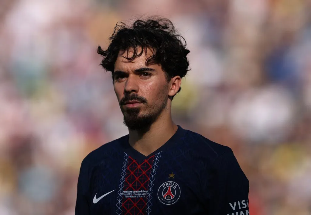 Vitinha é alvo do Real Madrid, mas relação impede avanço. (Photo by Stu Forster/Getty Images)