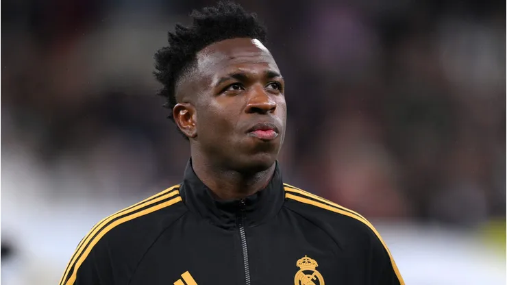 Vini Jr, atacante do Real Madrid (Photo by David Ramos/Getty Images)