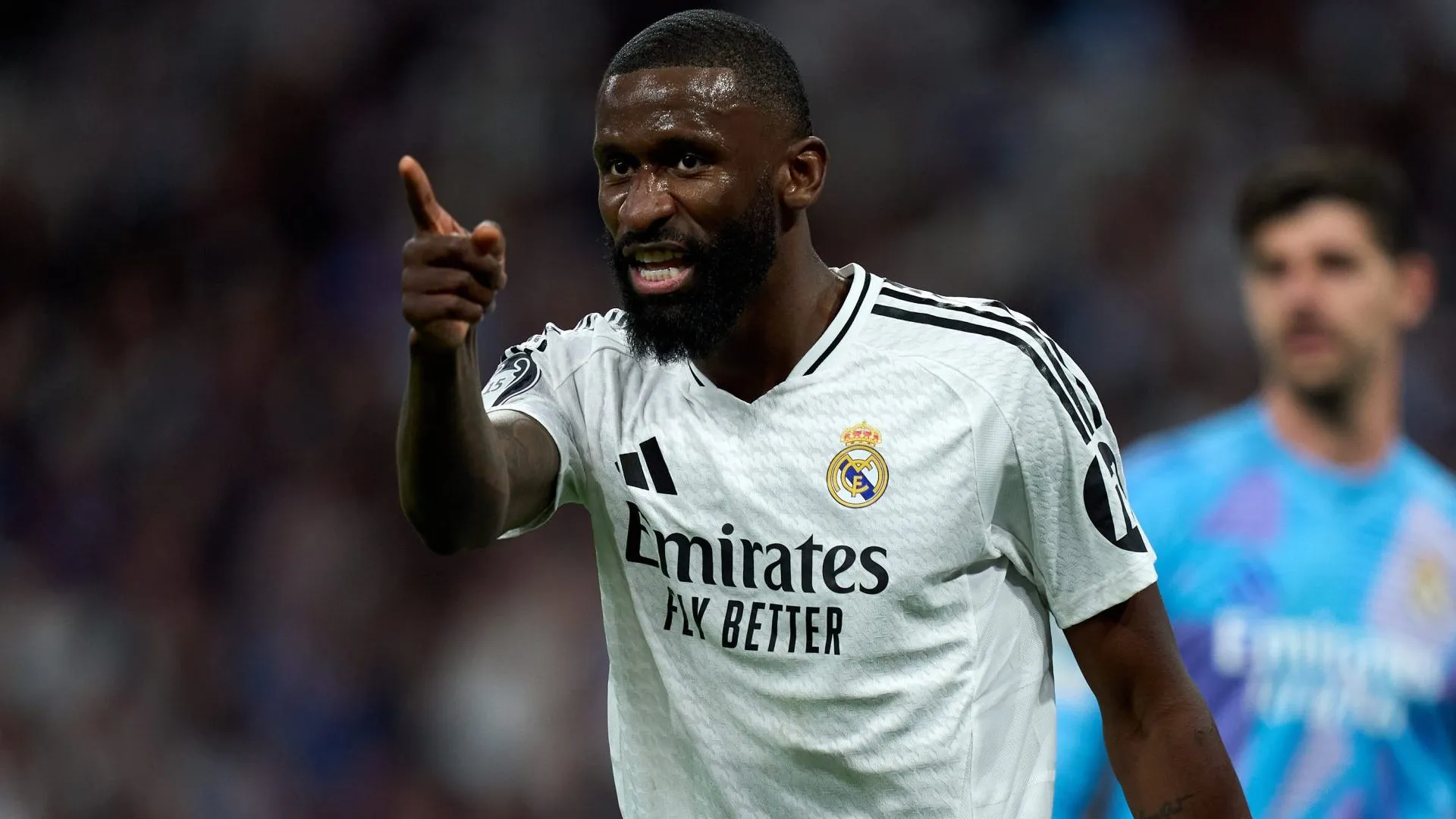 Rüdiger em ação com o Real Madrid (Photo by Angel Martinez/Getty Images)