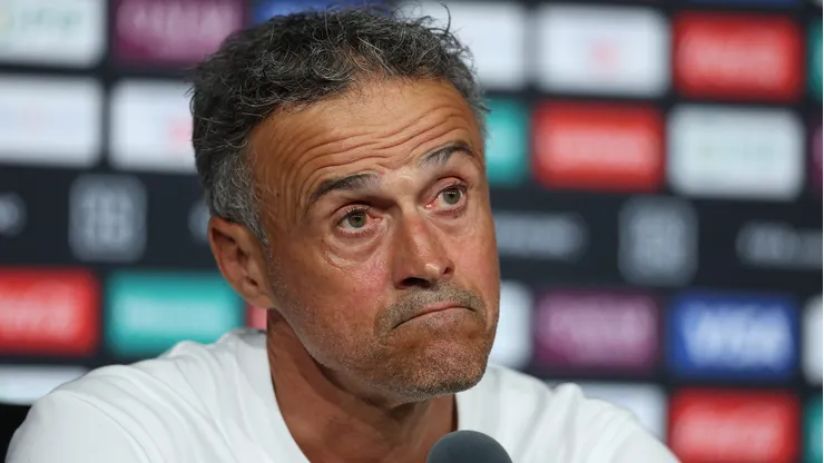 Luis Enrique, técnico do PSG.