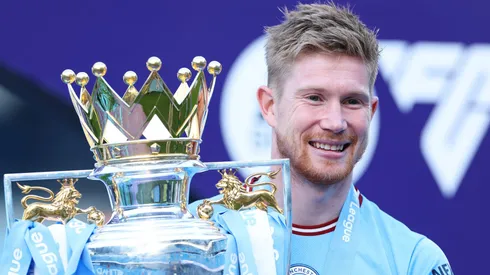 De Bruyne, ex-Manchester City. Clube encaminha acordo com substituto do belga (Photo by Catherine Ivill/Getty Images)